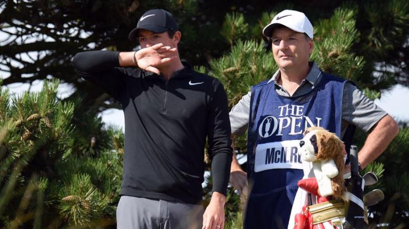 JP Fitzgeralds sacking, which Rory McIlroy is expected to confirm on his arrival at Firestone Country Club in Akron, Ohio, comes barely a week after he publicly thanked his bagman for jolting him into gear when he made a poor start to the British Open. (Photo: AFP)