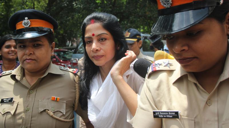 Indrani Mukerjea appears before Mumbai court to file her divorce. (Photo: Mrugesh Bandiwadekar)