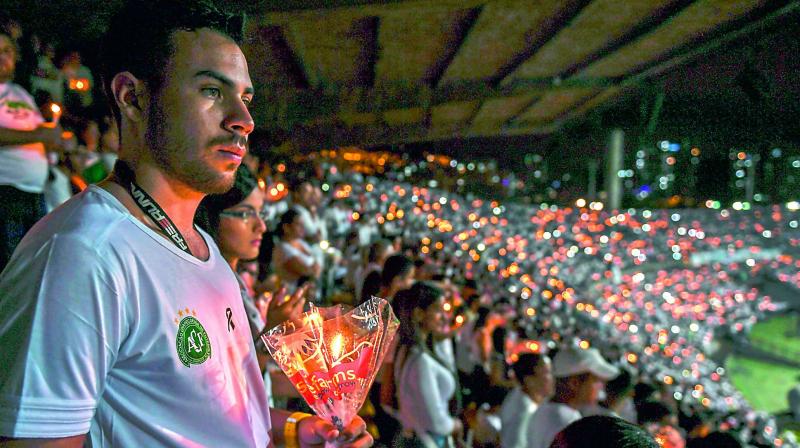 The stirring  comeback story of Manchester United offers hope to Chapecoense. The bulk of the english club perished in Munich in 1958