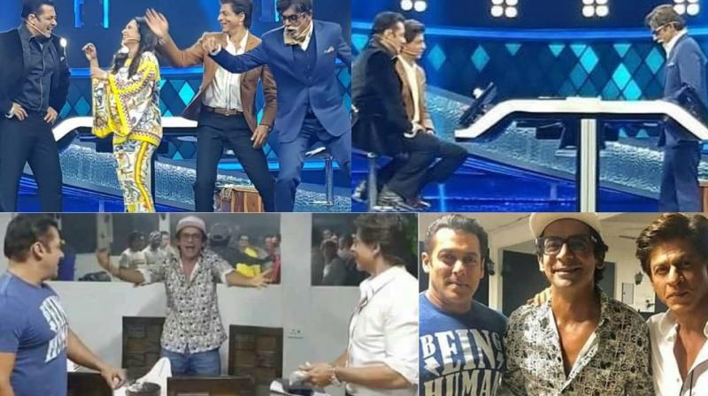 SRK, Salman, Ranis grand reunion after 18 years, but is that Big B with them?