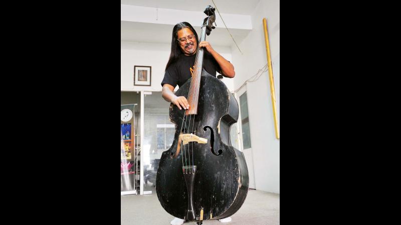 Instruments lie scattered across his office, rather predictably, of course, inside the William Joseph Music Academy in Koramangala.