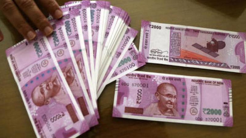 The rupee had closed steady at 67.96 against the US dollar on Friday amid renewed selling in the domestic equity against the backdrop of sustained capital outflows.