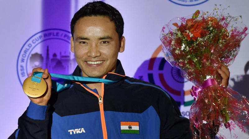 Jitu Rai scripted yet another come-from-behind triumph to bag the old medal. (Photo: AP)