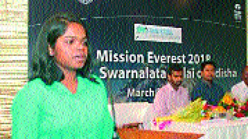 Swarnalata Dalai, a 20-year-old tribal girl from Odishas Kalinganagar is all set for her Mount Everest expedition next week.