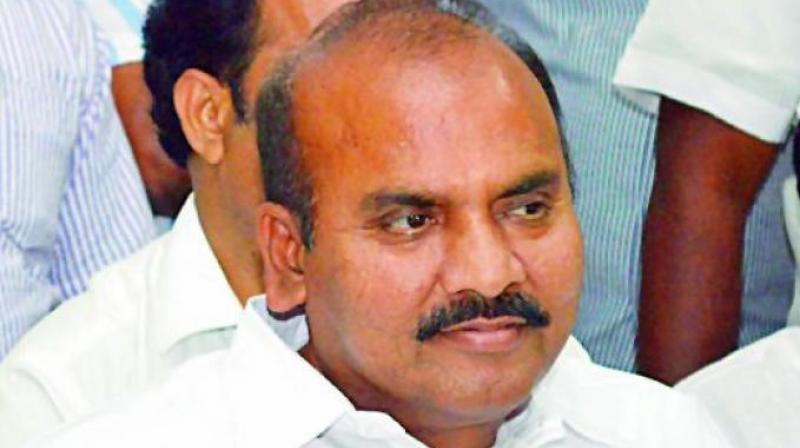 Agriculture minister P. Pulla Rao