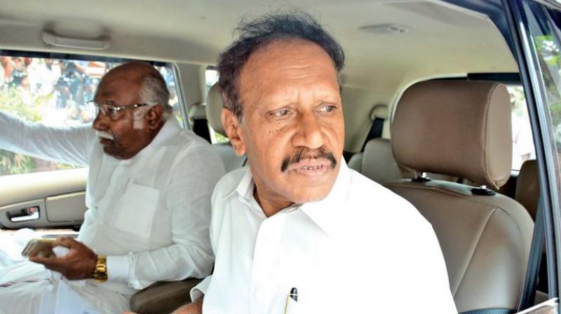 When asked about the alleged exit of MLA VC Arukutty from the OPS camp, he said it could be his own decision and there was no compulsion from anyone that he should leave the faction. (Photo: PTI)