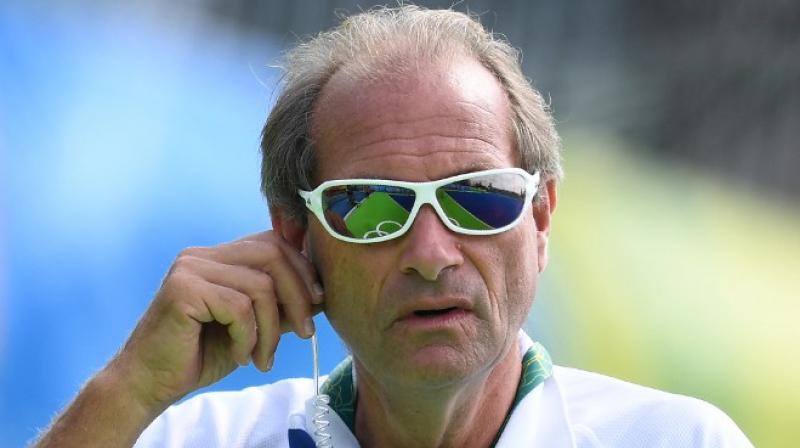Last week, Roelant Oltmans was sacked as the head coach of the Indian mens hockey team, following a three-day meeting of the Hockey India High Performance and Development Committee.(Photo: AFP)