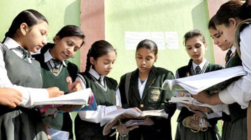 Even as the Centre is mulling removing optional facility for CBSE Class X so that all students appear for the board exam instead of school-based exam. (Representational image)