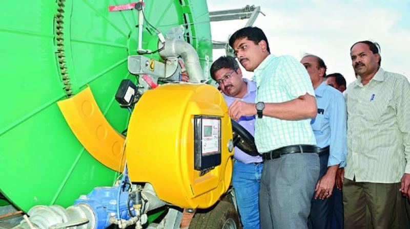 The state has claimed that it saved standing crops in 226,170 acres in 75 mandals of Rayalaseema districts under dry spell mitigation programme in the month of August.