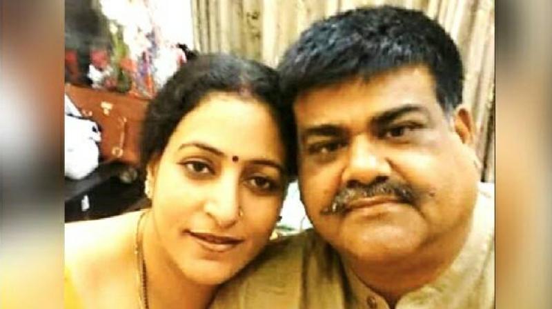 In Meja seat in Allahabad, Uday Bhan Karwariya, having a number of cases against him, has passed on the baton to his wife Neelam Karwaria, to contest on a BJP ticket. (Photo: Facebook)