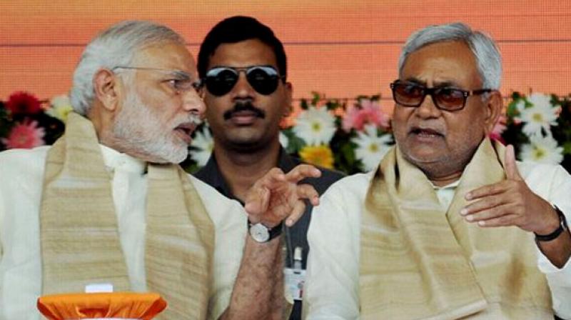 Prime Minister Narendra Modi and Bihar CM Nitish Kumar at an earlier meeting (Photo: File)