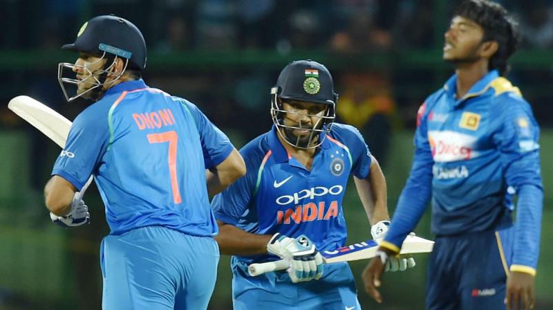 Rohit Sharma is slowly reaching towards his century and his stay at the crease will be crucial for Team Indias victory. (Photo: AP)