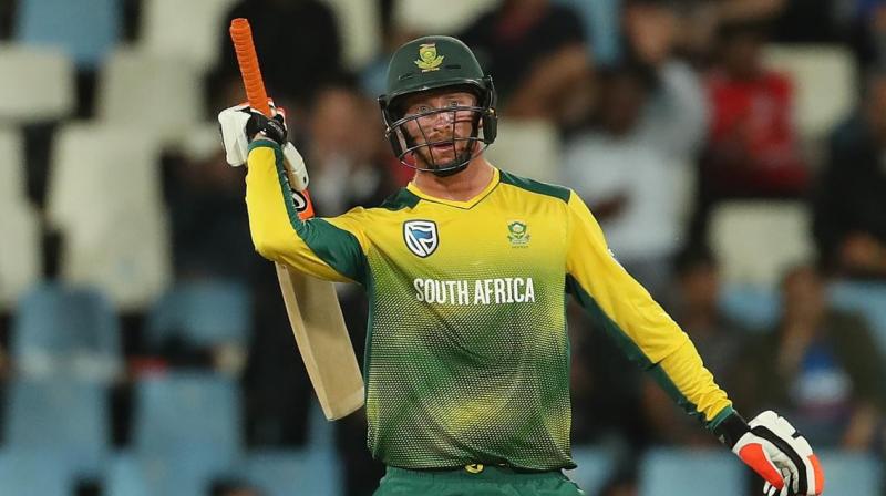Heinrich Klaasen scored 69 off 30 balls to set up South Africas six-wicket win in the second Twenty20 against India in Centurion. (Photo: BCCI)