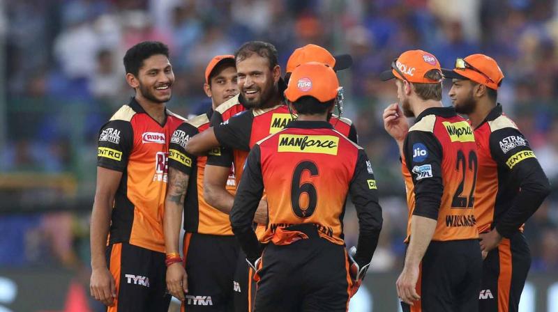 Sunrisers Hyderabad eye their second win on the trot. (Photo: BCCI)
