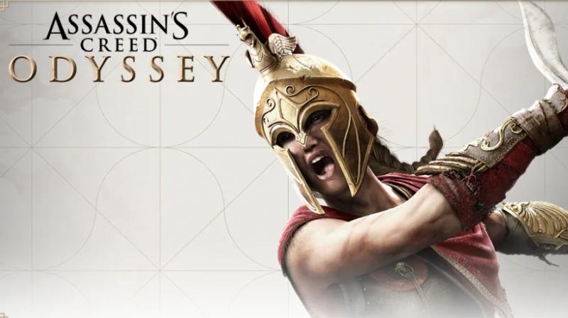 you can choose to play as one of two characters in the game  Alexios and Kassandra.