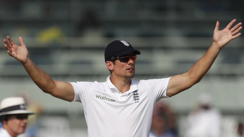 â€œStepping down (as England Test skipper) has been an incredibly hard decision but I know this is the correct decision for me and at the right time for the team,â€ said Alastair Cook after he resigned as Englands Test captain. (Photo: AP)