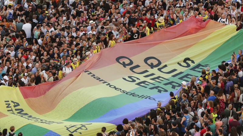 Europe celebrates LGBTQ Pride with colourful parades