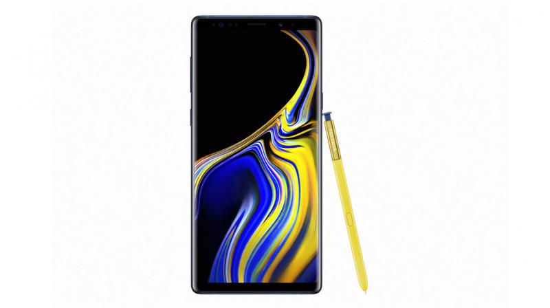 The Note 9 comes with a 6.4-inch Super AMOLED touchscreen.
