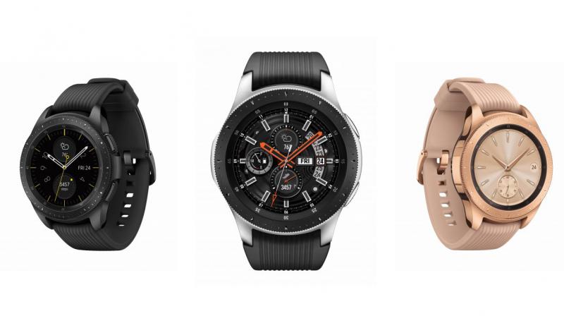 Samsung Galaxy Watch comes with Corning Gorilla Glass DX+.