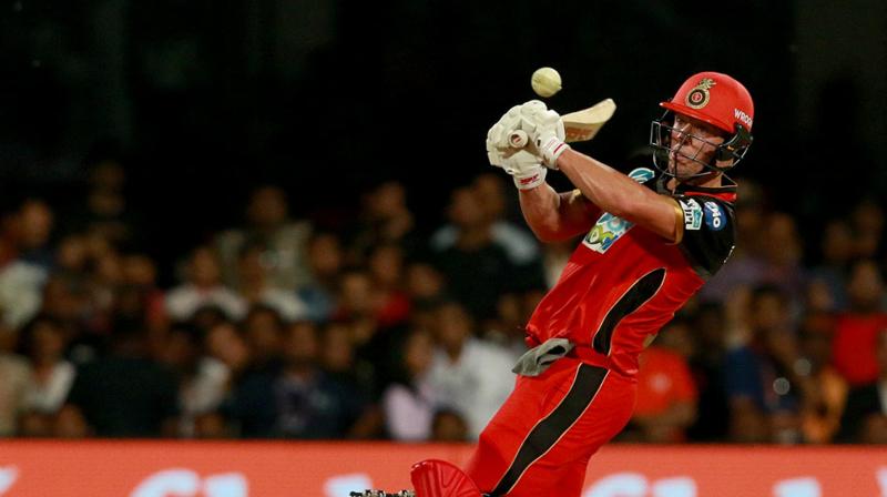 AB de Villiers hit ten fours and five sixes in his 39-ball 90-run unbeaten knock as Royal Challengers Bangalore beat Delhi Daredevils to register their second win in IPL 2018. (Photo: BCCI)