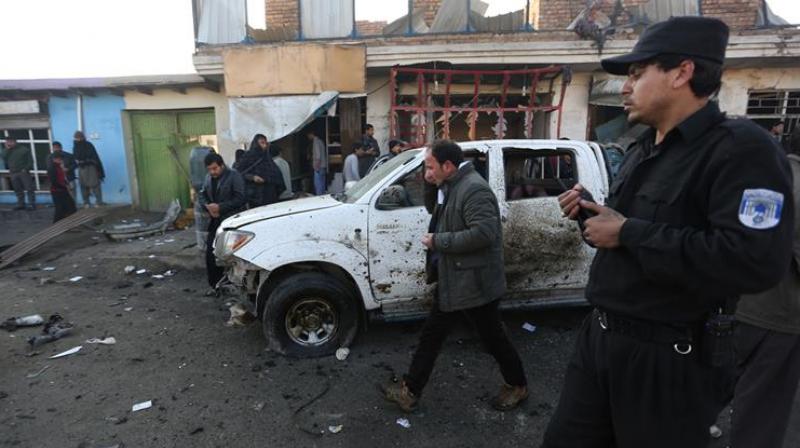 At least 19 people were killed in Afghanistans Jalalabad as a suicide bomber targeted a convoy of Sikhs, which was on its way, to meet President Ashraf Ghani. (Photo: AP)