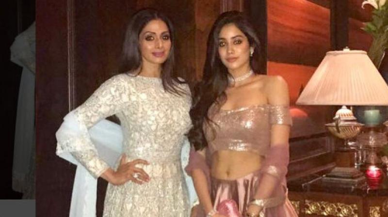 Sridevis daughter Jhanvi Kapoor looks as royal as her mother!