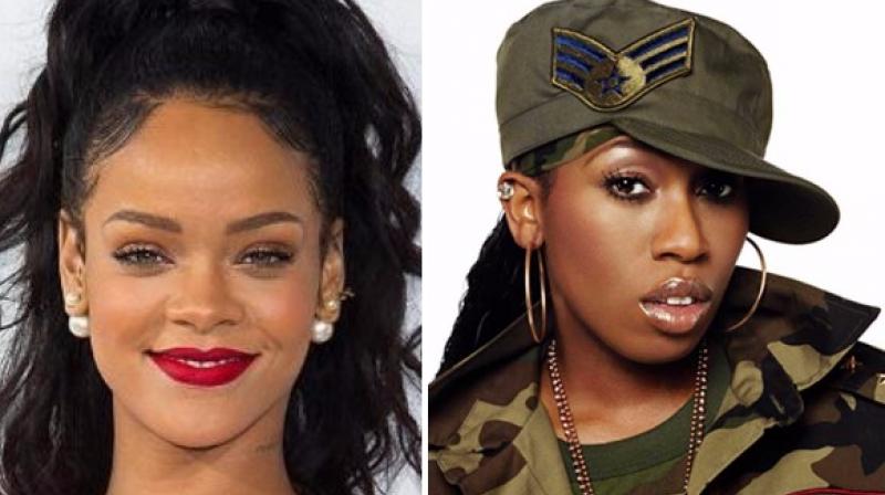An emotional Rihanna and Missy Elliott seek information on their missing dancer