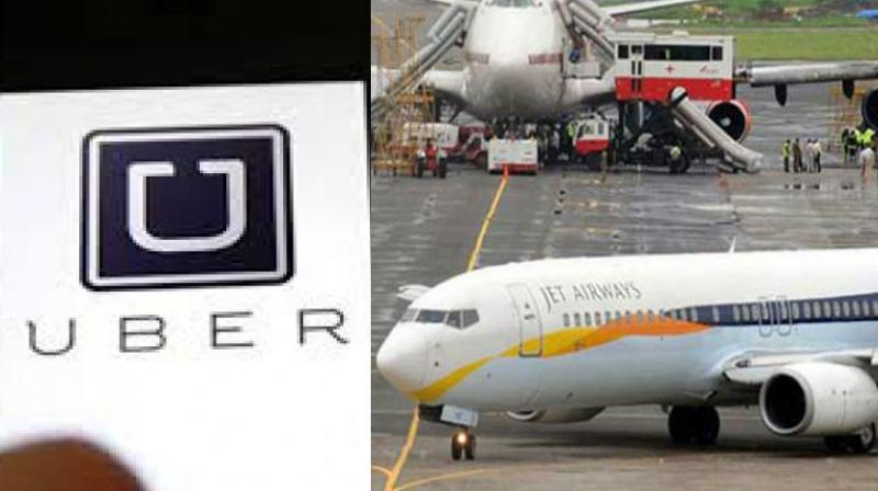Jet Airways, Uber join hands to provide connectivity to air travellers