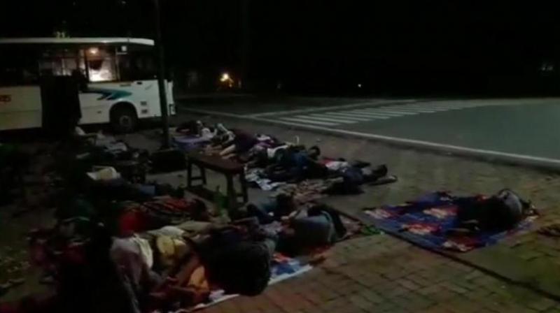 As per the reports, the students were brought here on Tuesday as part of Mukhyamantri Bihar Darshan scheme under which tours of historical monuments across the state are organized by schools. (Photo: Twitter | @ANI)