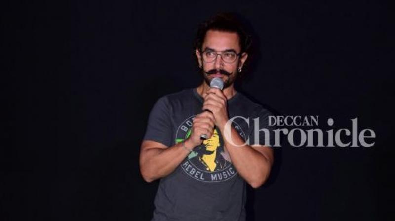 Aamir Khan halts Thugs of Hindostan shoot to promote Secret Superstar