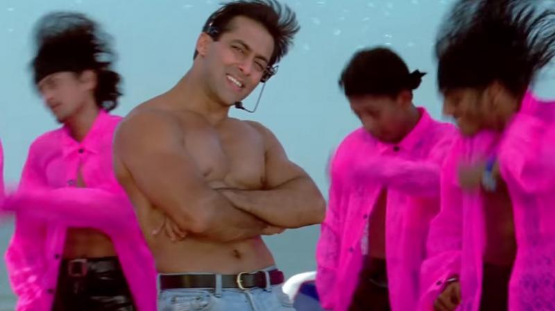 Salman Khan in Oh Oh Jane Jaana.
