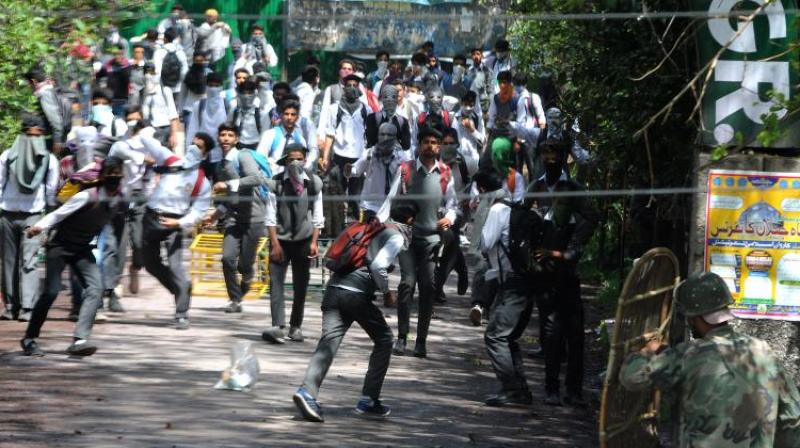 A number of students were arrested during clashes in Srinagar and elsewhere in the Valley. (Representational Image/DC)