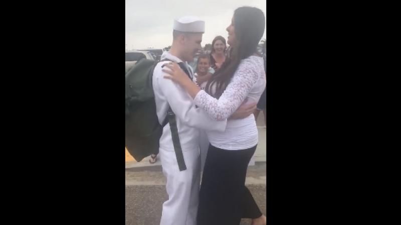 Petty Officer Chris Daugherty and wife Natasha Daugherty (Photo: Youtube)