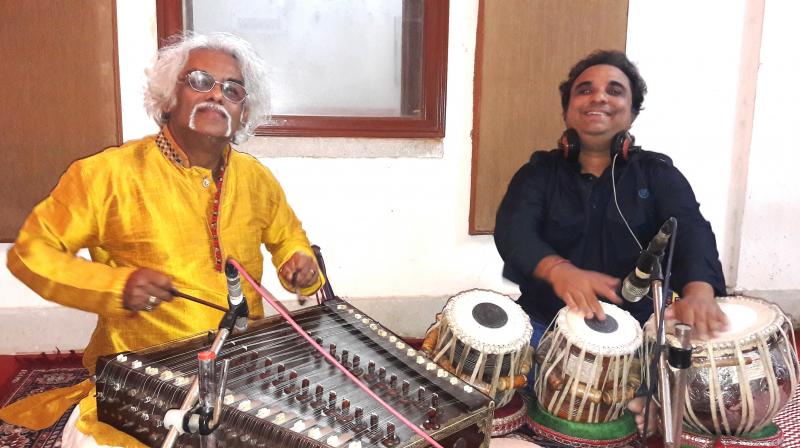 Santoor Maestro Pdt Tarun Bhattacharya and Pdt Prodyut Mukherjee