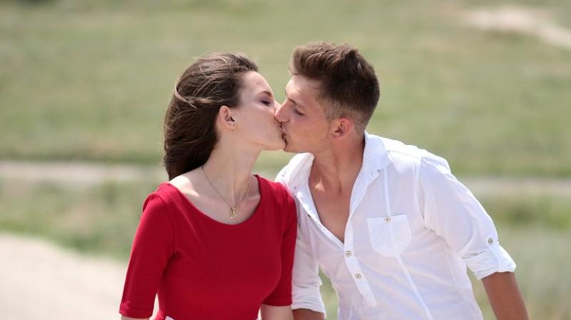 Kissing helps people measure potential partners and once one is in a relationship