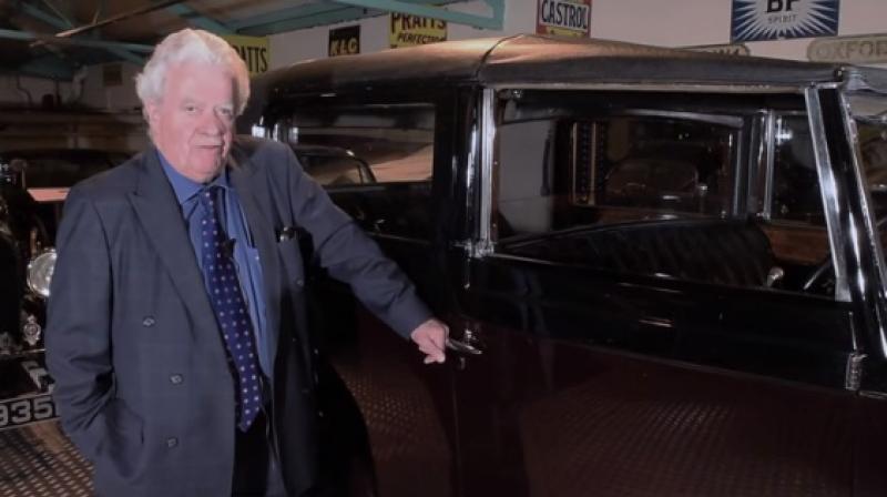 Rodger Dudding, 79, still plans to add to his ever expanding fleet of classics. (Photo: Youtube screengrab/ Studio 434)