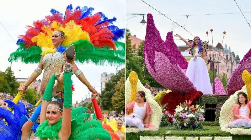 Flower Power: Hungary celebrate Foundation Day with colourful blooms