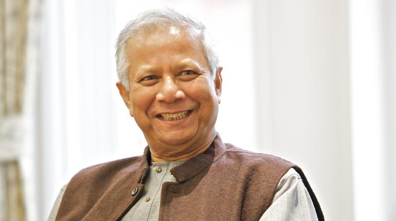 Nobel Peace Prize winner and the founder of Grameen Bank Professor Muhammad Yunus. (Image courtesy: wikiwand.com)