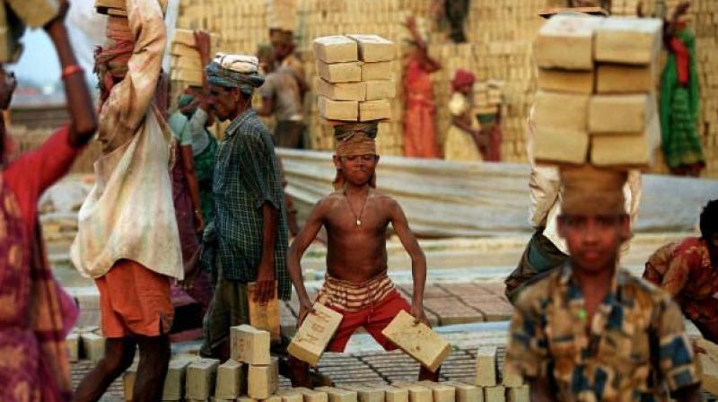 As many as 200 kids working in the brick kilns in Choutuppal were rescued by Rachakonda Police on Tuesday. (Representational image)