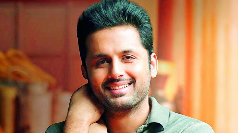 Actor Nithiin has announced that his upcoming film with director Krishna Chaitanya will release on April 5.