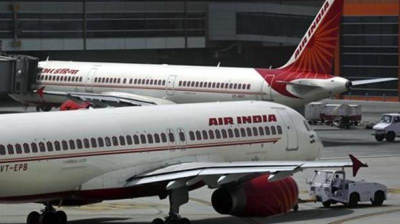 The flight, AI 809, which was scheduled to depart from the Chhtatrapati Shivaji International Airport in Mumbai at 11:15 am for New Delhi, took off at 2:34 pm. (Photo: PTI/File)
