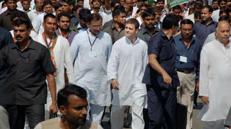 Despite Gujarat being flagged as this do or die battle for months now, theres little question that Rahul Gandhi  and the rest of the Congress - has been asleep on the job, coming awake to the exigencies of what it means to be leading the opposition charge when it could be too late.