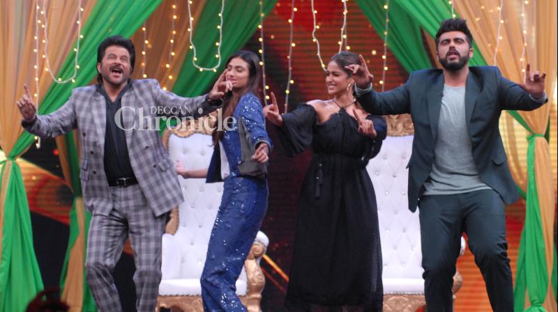 Mubarakan team brings Punjabi flavour on TV show during promotions