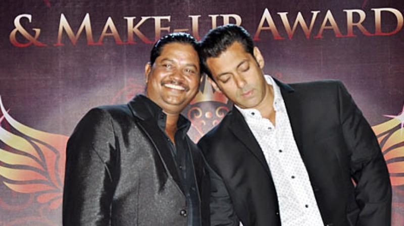 Salman Khan and Raju Nag