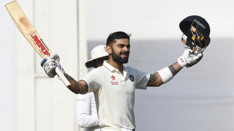 Virat Kohli on Saturday became only the fifth Indian to score 500 plus runs in a Test series against England. (Photo: Rajesh Jadhav/DC)