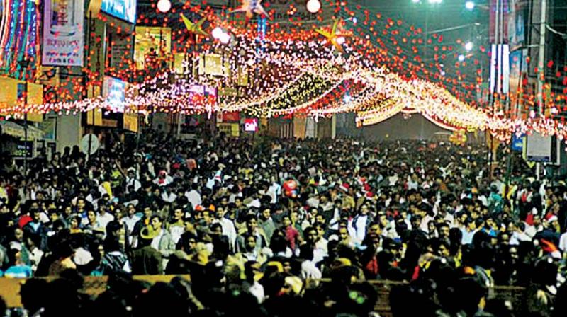 New Years Eve celebrations on Brigade Road (for representation only)
