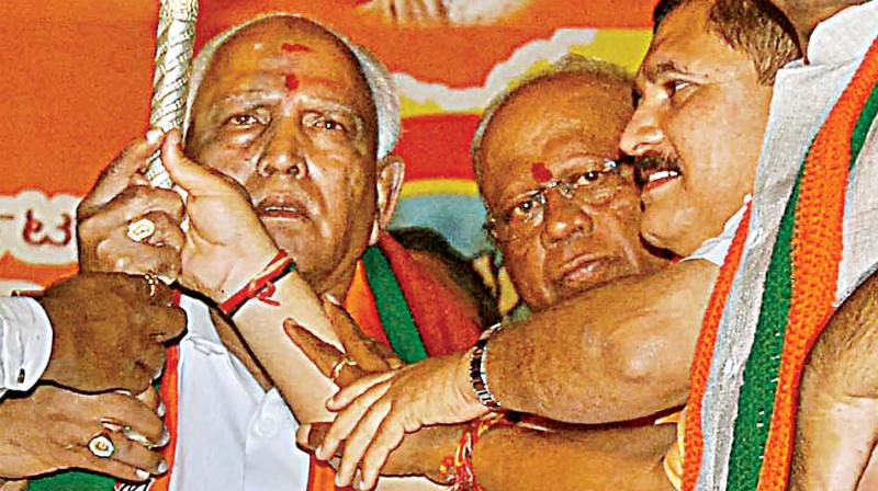 Siddaramaiah has no moral right to equate himself with Devaraj Urs: BS Yeddyurappa