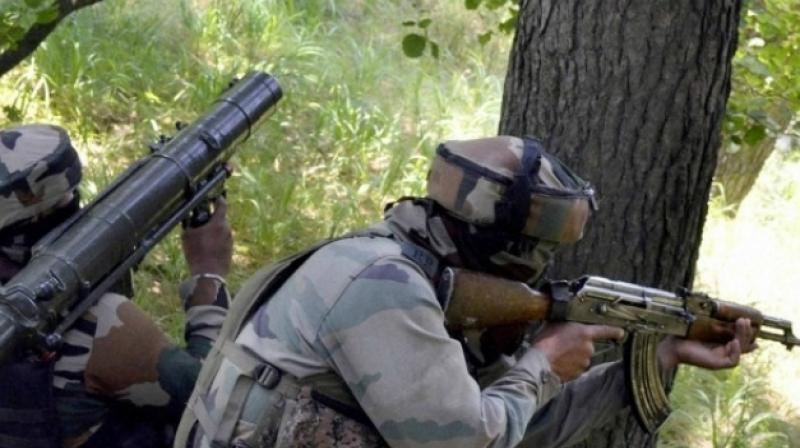 Two army jawans were killed and five others were injured as Pakistani army opened unprovoked firing along the LoC in Jammu and Kashmirs Poonch (Photo: PTI/Representational)