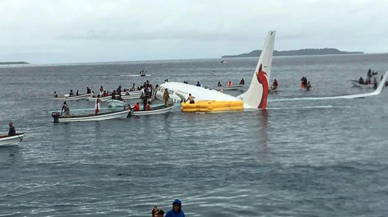 all 36 passengers and 11 crew were safe and no serious injuries were reported, although they were taken to hospital for check-ups. (Photo: AFP)