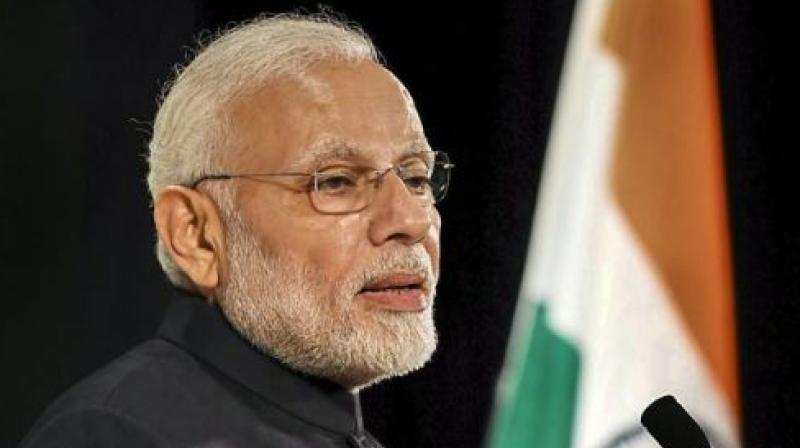 PM Modi, who arrived in Japan on Saturday to attend the 13th India-Japan annual summit and held a series of meetings with top Japanese leaders and addressed the Indian community. (Photo: PTI)